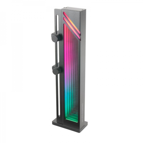 Mars Gaming MCA-GCB Soporte Tarjeta Grafica ARGB - Iluminacion Infinity Mirror - Base Magnetica Anti