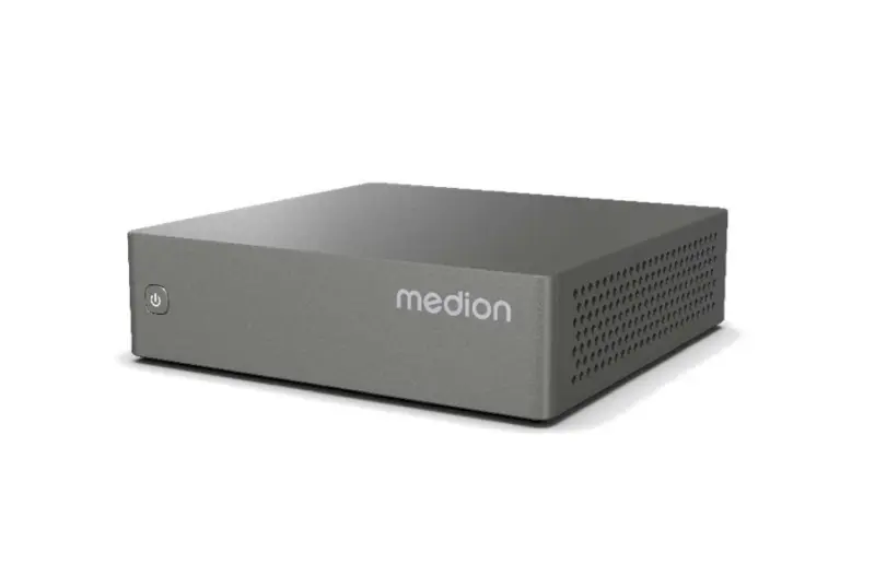Medion S06 MD35310 Mini Ordenador Intel Core i3-1315U - HDMI, DisplayPort, USB3.2, USB-C, RJ-45, WIF
