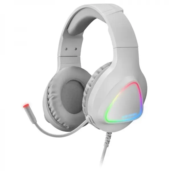 Mars Gaming MH122 Auriculares Gaming - Sonido Hi-Fi Ultra-Bass - Iluminacion FRGB - Cancelacion de R