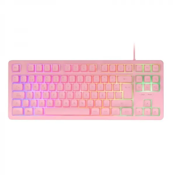 Mars Gaming MK023 Teclado Gaming - Tecnologia H-Mech RED - Iluminacion FRGB - Anti-Ghosting - Compat
