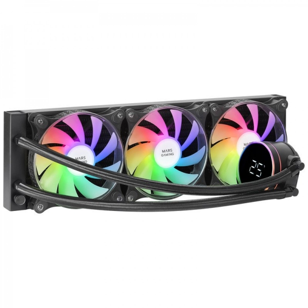 Mars Gaming ML-LCD360 Refrigeracion Liquida ARGB - Disipacion Superior - Ventiladores ARGB 120mm - P