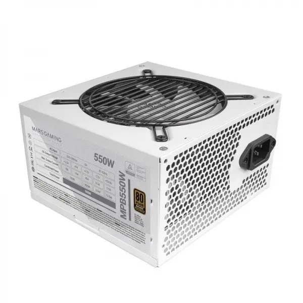Mars Gaming MPB550 Fuente de Alimentacion - 550W - Eficiencia 90% - Certificado 80PLUS Bronze - Tecn