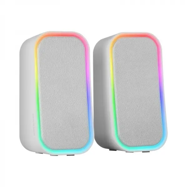 Mars Gaming MS-OM Altavoces - Sonido 20W - Chipset DSP - Iluminacion RGB - Bluetooth 5.3 - AUX-IN - 