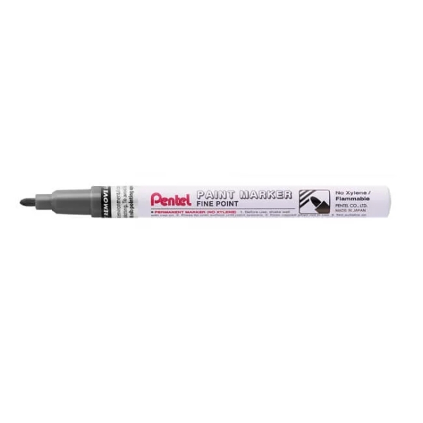 Pentel Paint Marker Marcador de Pintura - Punta Fina 2.9mm - Permanente en todas las Superficies - R
