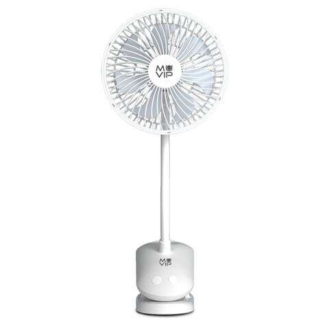 Muvip Ventilador de Pinza Portatil 5W 15cm de Diametro - 4 Velocidades - Angulo Ajustable hasta 360�