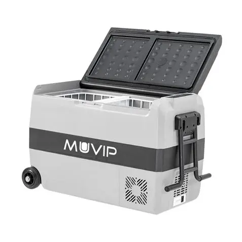 Muvip Nevera Compresor Portatil 44 Litros - Temperatura entre -20�/+20� - 80W - Doble Zona - Asas de