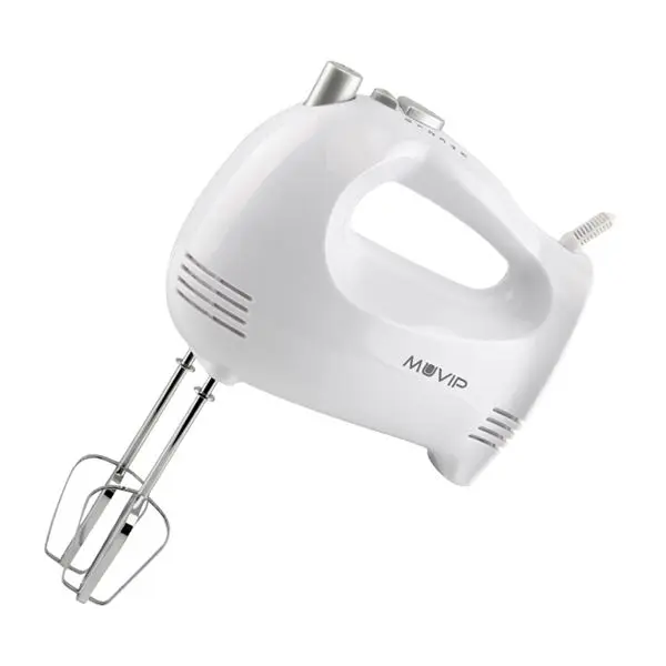 Muvip Batidora Amasadora de Mano para Reposteria 400W - 5 Velocidades - 2 Conjuntos de Varillas - Bo