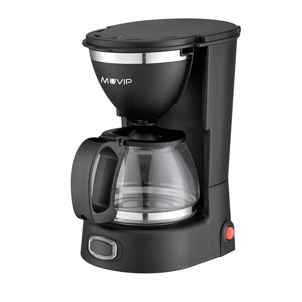Muvip Cafetera de Goteo - El�ctrica - 650W - Funcion antigoteo - Filtro Permanente Abatible - Indica