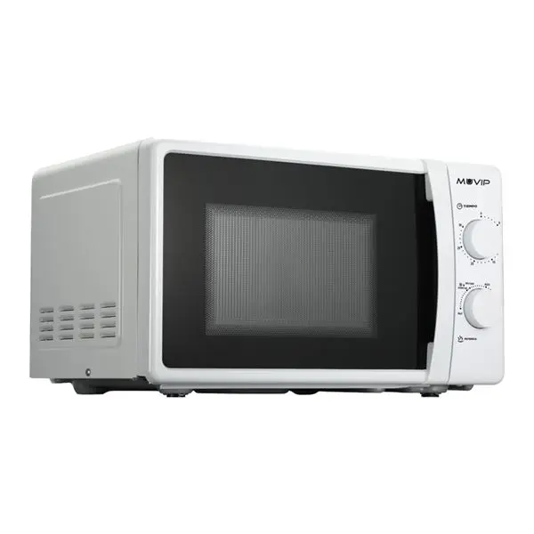 Muvip Microondas - Capacidad 20L - Potencia 700W - 6 Niveles de Potencia - Temporizador 30min - Desc