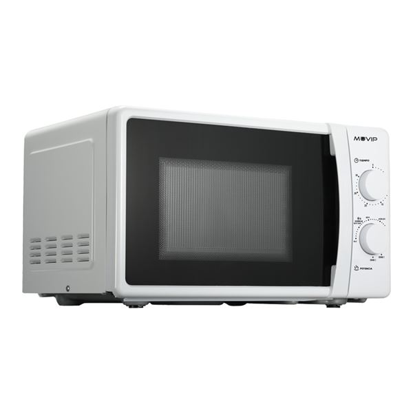 Muvip Microondas - Capacidad 20L - Potencia 700W - Grill 800W - 5 Niveles de Potencia - Temporizador