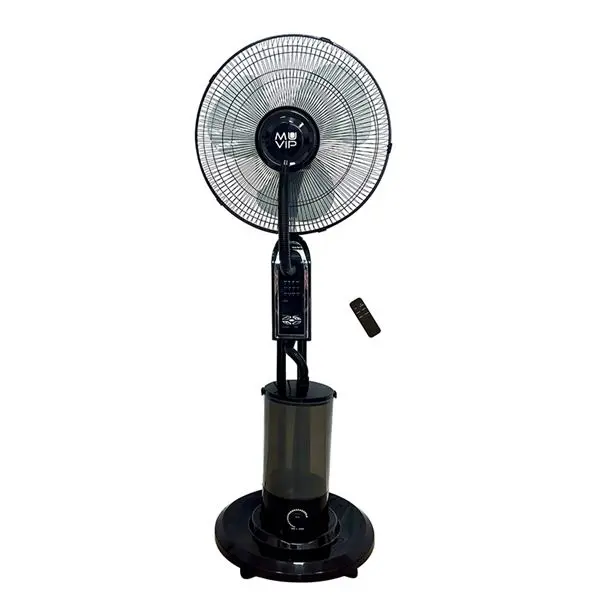 Muvip Ventilador de Pie - 75W - 40cm - 3 Velocidades - Nebulizador - Funcion de Oscilacion - Mando -