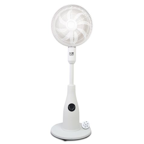 Muvip Ventilador de Pie 80W 8 Aspas - 7 Velocidades - Nebulizador - Funcion de Oscilacion - Luz LED 