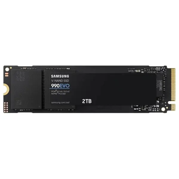 Samsung 990 EVO Disco Duro Solido SSD 2TB M.2 PCIe 4.0 x4, 5.0 x2 NVMe 2.0