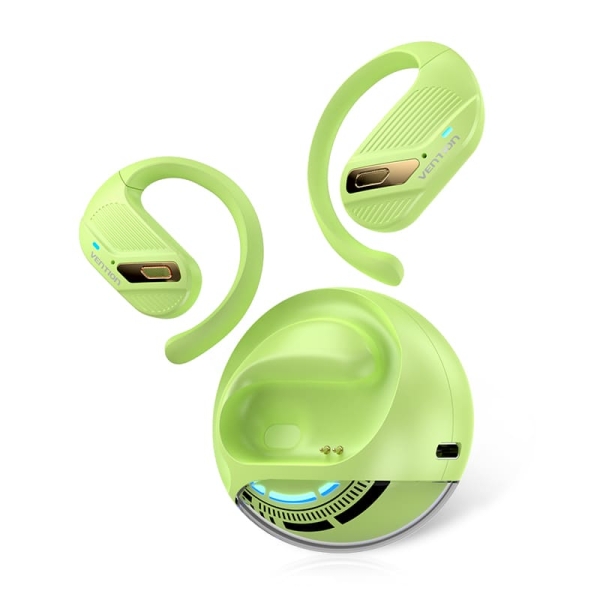 Vention OpenBeat O12 Auriculares Bluetooth 5.4 con Estuche de Carga - True Wireless - Open Ear - 7h 