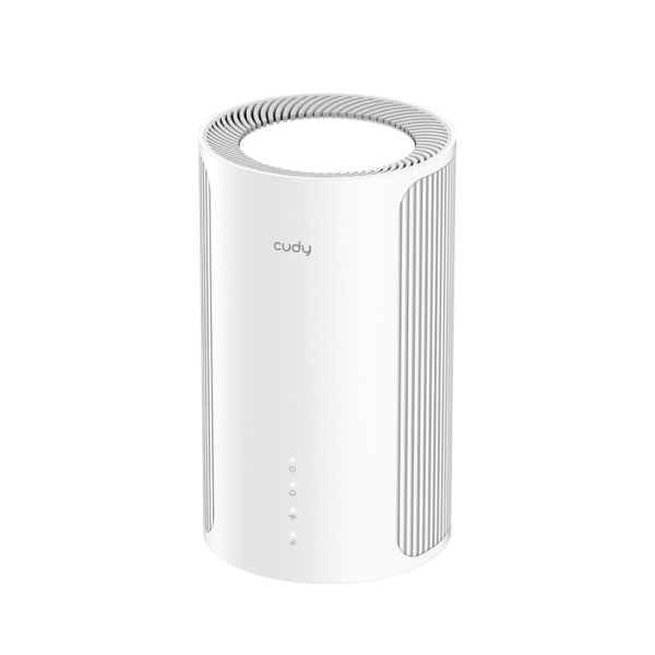 Cudy Router AX3000 WiFi 6 5G Nr - 3 Puertos - Velocidad hasta 1000Mbps - 1 Ranura Nano SIM - Antenas