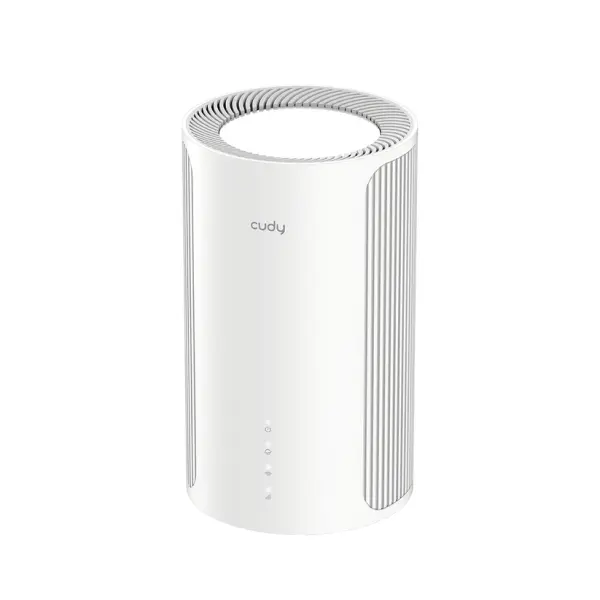 Cudy Router AX3000 WiFi 6 5G Nr - 3 Puertos - Velocidad hasta 1000Mbps - 1 Ranura Nano SIM - Antenas