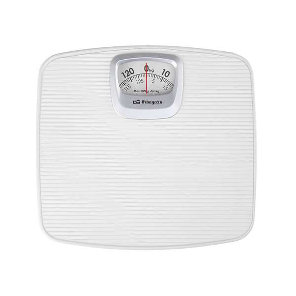 Orbegozo PB 2011 Bascula de Ba�o Mecanica Elegante y Practica - Superficie Antideslizante - Dise�o C