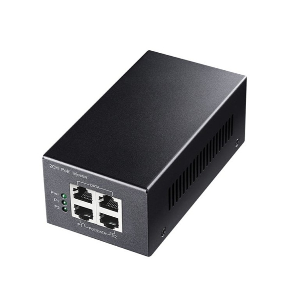 Cudy Inyector Gigabit PoE+/PoE - Potencia hasta 30W - 4 Puertos - Datos y Alimentacion por El Mismo 