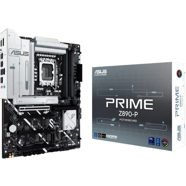Asus Prime Z890-P Placa Base LGA 1851 - HDMI, DisplayPort, PCIe 4.0 y 5.0, M2, 4x Sata III, USB 2.0,