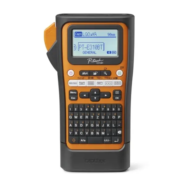 Brother PT-E310BTVP Rotuladora Electronica Bluetooth 5.0, USB - Pantalla LCD 180x180dpi - Velocidad 