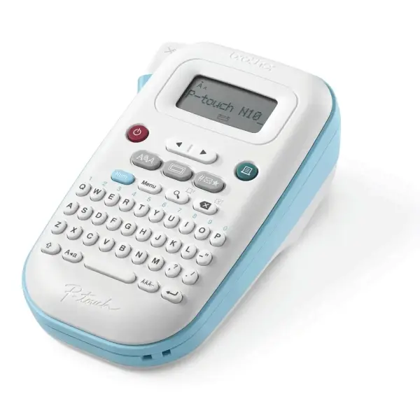 Brother PT-N10 Rotuladora Electronica de Sobremesa Portatil - Pantalla LCD - 3 Tipos de Letra, 10 Ma