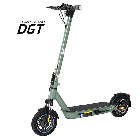 Zwheel ZFox Max Street Hunter Patinete Electrico Motor 400W - Homologado DGT - Velocidad hasta 25Km/