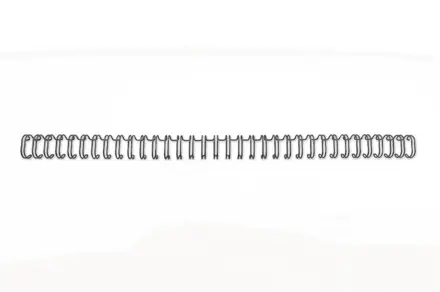GBC Wirebind Pack de 100 Espirales para Encuadernacion de Alambre 11mm A4 - Para 34 Orificios - Hast