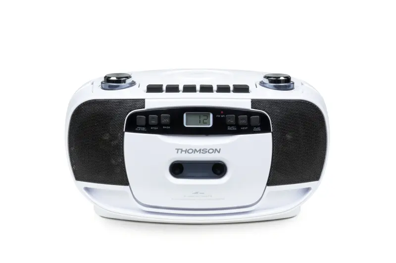Thomson RK201CD Radio CD con Casete - Color Blanco