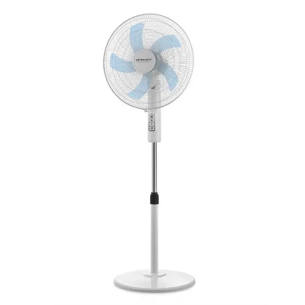 Orbegozo SF 1040 Ventilador de Pie - Potente Rendimiento con 3 Velocidades de Ventilacion - Cabezal 