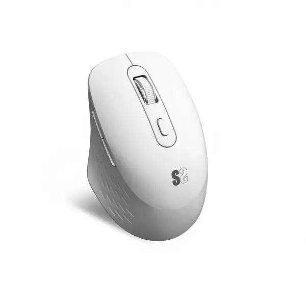 Subblim Curve Ergo Dual Raton Inalambrico Bluetooth, USB 2.4GHz 1600dpi - 5 Botones - Uso Diestro - 