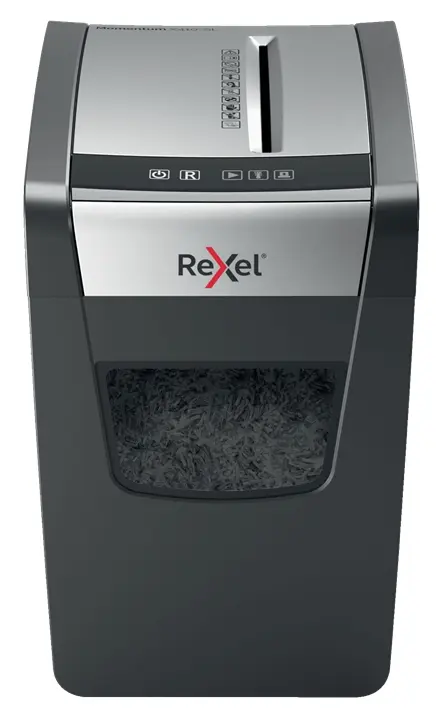 Rexel Momentum X410-SL Slimline Destructora de Papel Manual Corte Confeti - Destruye hasta 10 Hojas 