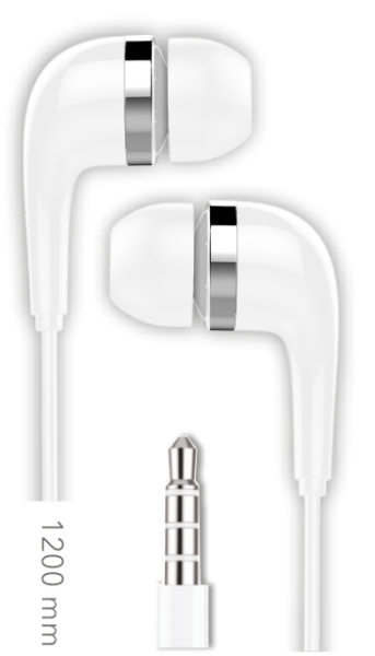 TechOneTech BSK Auriculares con Microfono Integrado - Conexion Jack 3.5mm - Asistente Voz - Cable de