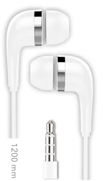 TechOneTech BSK Auriculares con Microfono Integrado - Conexion Jack 3.5mm - Asistente Voz - Cable de