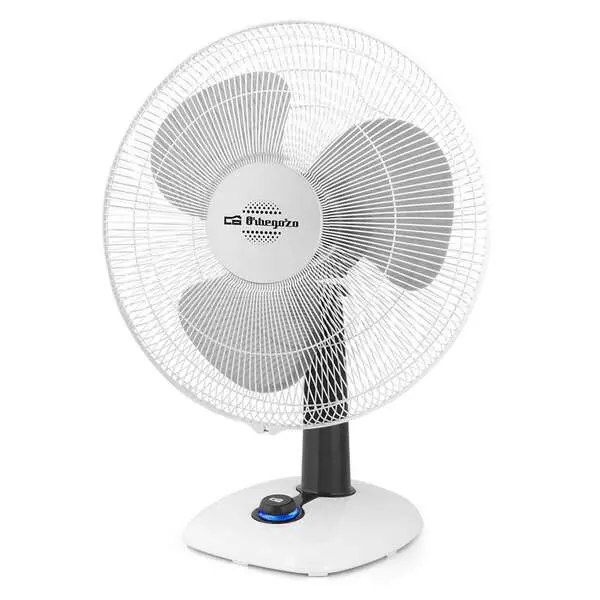 Orbegozo TF 0133 Ventilador de Sobremesa - Potente Flujo de Aire - Funcion Oscilacion e Inclinacion 