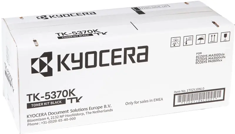 Kyocera TK5370 Negro Cartucho de Toner Original - 1T02YJ0NL0/TK5370K