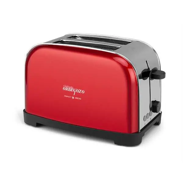 Orbegozo TOV 5200 Tostadora Vintage - Potencia 750-850W - 7 Niveles de Tostado - Funcion Descongelad