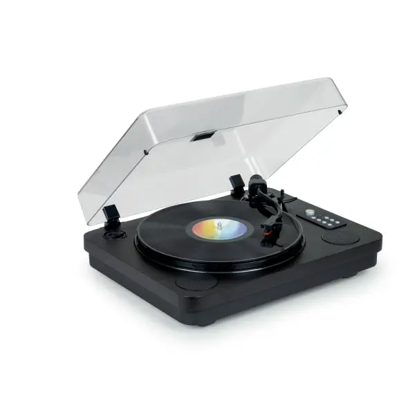 Thomson TT650BT Tocadiscos Estereo con Altavoces Incorporados - Funcion Parada Automatica -  Conexio