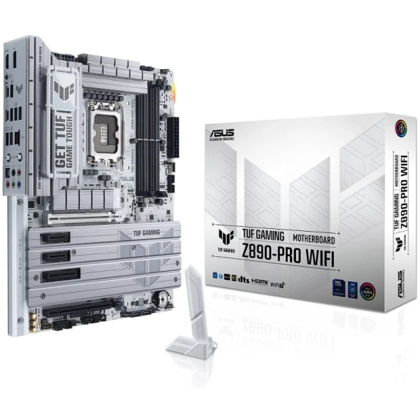 Asus TUF Gaming Z890-PRO WIFI Placa Base LGA 1851 - WiFi 7, Bluetooth, HDMI, DisplayPort, 4x DDR5, 4
