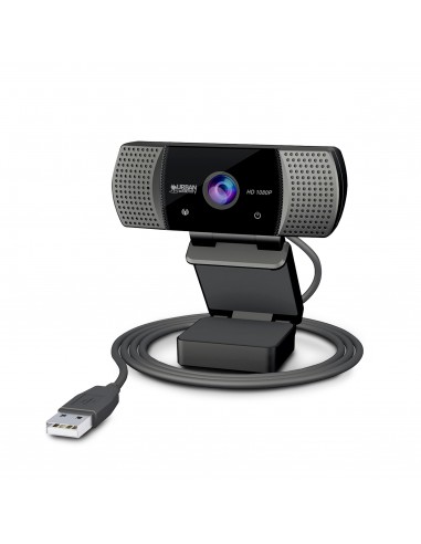 Urban Factory Webee Webcam USB 2Mpx - Full HD 1080P - Enfoque Automatico - Microfono Incorporado - T