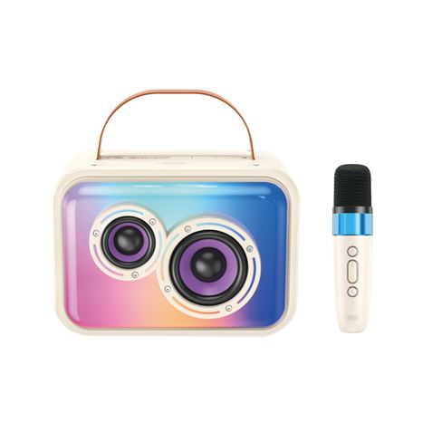 XO F54 Altavoz Karaoke - Bluetooth 5.3 - 20W - Funcion TWS - Microfono Inalambrico - Bateria 1800mah