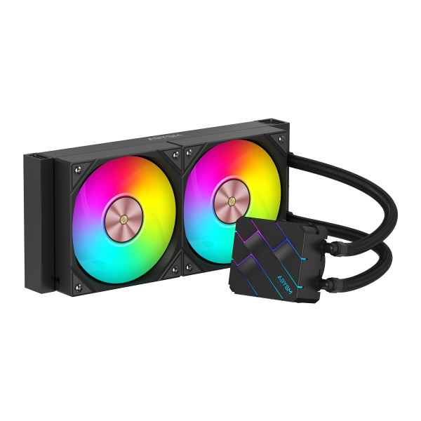Abysm Oceanic TIDE 240 ARGB Kit de Refrigeracion Liquida - 2 Ventiladores de 120mm - Iluminacion ARG