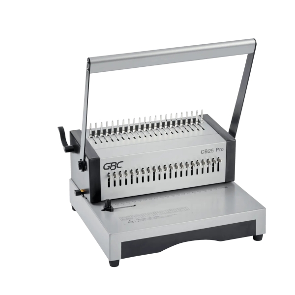 GBC CombBind CB25 Pro Encuadernadora Manual de Canutillo - Encuaderna hasta 500 Hojas A4 - Puede Per