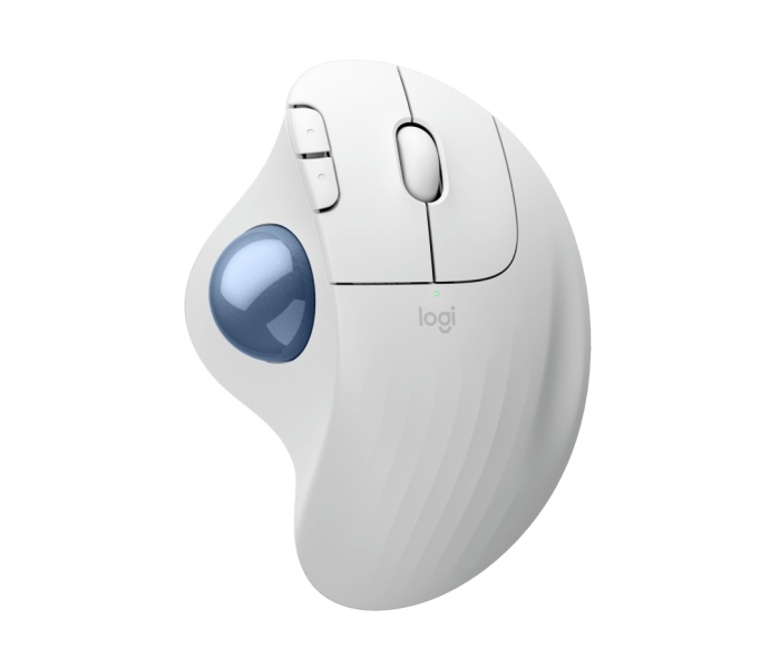 Logitech Ergo M575S Raton Inalambrico Trackball USB 2000dpi - 5 Botones - Uso Diestro - Color Blanco