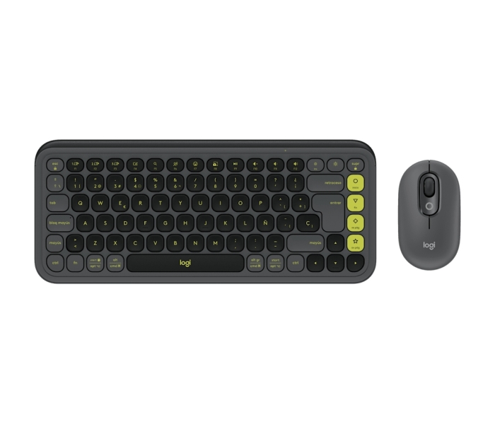 Logitech Pop Icon Combo Pack Inalambrico Teclado Multimedia + Raton - Bluetooth - Autonomia Teclado 