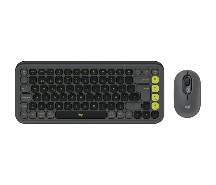 Logitech Pop Icon Combo Pack Inalambrico Teclado Multimedia + Raton - Bluetooth - Autonomia Teclado 