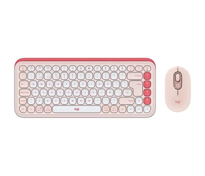Logitech Pop Icon Combo Pack Inalambrico Teclado Multimedia + Raton - Bluetooth - Autonomia Teclado 