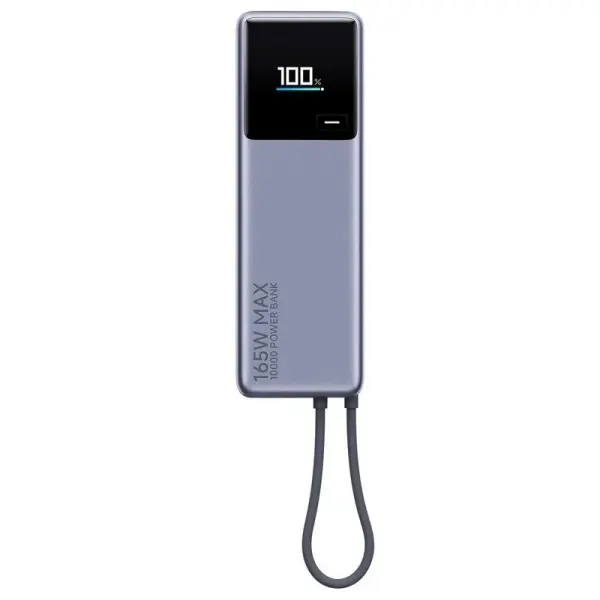 Xiaomi 165W PowerBank 10000mAh con Cable Integrado - 1x USB-C y Cable USB-C - Con Salida Combinada d