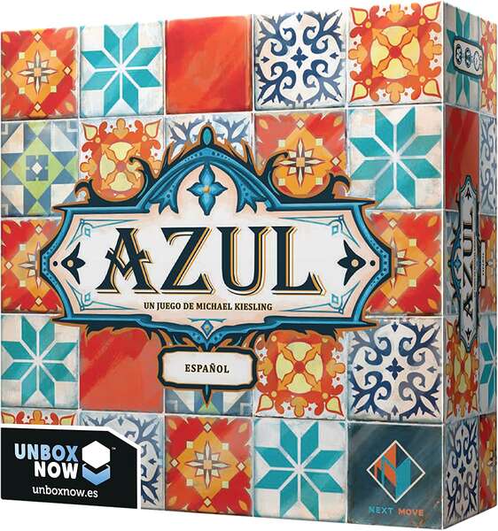 Azul Juego de Tablero - Tematica Puzzle Construccion - De 2 a 4 Jugadores - A partir de 8 Años - Du