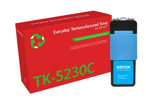 Xerox Everyday Kyocera TK5220/TK5230 Cyan Cartucho de Toner Remanufacturado - Reemplaza 1T02R9CNL1/1