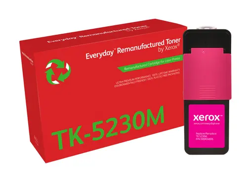Xerox Everyday Kyocera TK5220/TK5230 Magenta Cartucho de Toner Remanufacturado - Reemplaza 1T02R9BNL